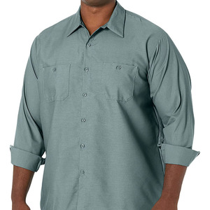 Fabricante de Ropa Profesional, Camisas de Vestir de Manga Larga para Hombre, Ropa de Moda, Tela Casual de Poliéster/Algodón - Product Image 2