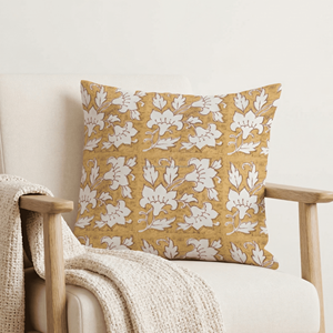 Nouvelle collection de housses de coussin imprimées à la main pour un style ethnique et bohème, housses de coussin carrées imprimées légères et pliables pour canapé - Product Image 1