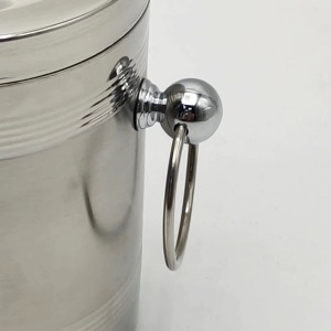 Cubo de hielo de acero inoxidable fantástico y muy demandado, diseñado para cumplir con los estándares de calidad internacionales. - Product Image 2