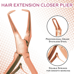Wholesale Hand Tied Hair Extension Tool Kit Set With <b>Needle</b> Professional Hair Extension & <b>Beading</b> Tool Kit Pliers - Product Image 6
