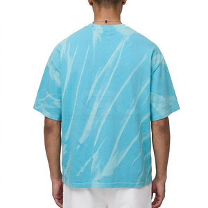 Soft Stretch Knitted Breathable Quick Dry Eco-Friendly Men Oversized Gym Tee for Workout Training and Sports - Product Image 2