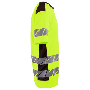 Worker High Visibility Working Short Sleeve T-Shirt Reflective 100% Cotton Protection Construction Safety T-Shirts - Product Image 6