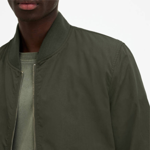 OEM Custom Manufacturer High-Quality Trending <b>Letter</b> Embroidery Vintage Bomber <b>Jackets</b> Comfortable Breathable <b>Men</b> Bomber <b>Jackets</b> - Product Image 5