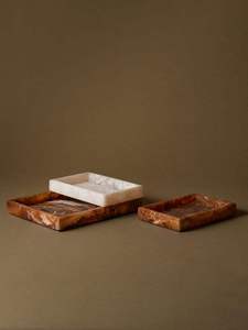 Premium Resin <b>Tray</b> with Heavy Duty Feel for Snack Serving Tea Coffee Plate <b>Candle</b> Stand Art Craft Setup and Jewelry Display Use - Product Image 4