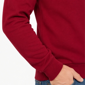 <b>Men</b> Custom Color Quarter Zip <b>Pullover</b> Sweater Stylish Comfortable Warm Casual Sweater Comfortable Daily Wear Sweater <b>For</b> <b>Men</b> - Product Image 5