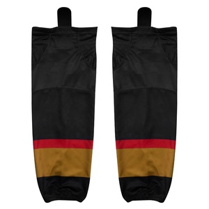 Hockey sur glace tricoté personnaliser chaussettes serré-Hockey jambières chaussettes jeunesse rayure-maille pratique-chaussettes de hockey sur glace - Product Image 1