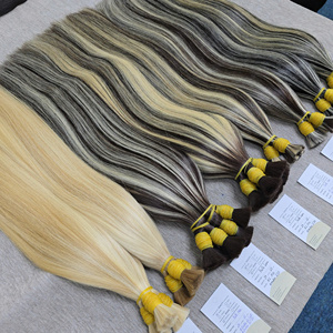 Extensiones de Cabello Humano Virgen de Alta Calidad Dream Hair T05, Cabello Liso Teñido, Doble Trama a Máquina, Venta al Por Mayor, Cabello Vietnamita - Product Image 1