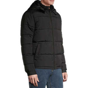 Veste d'hiver matelassée sur mesure, parka à capuche, imperméable, coupe-vent, vêtements d'extérieur chauds, fabricant - Product Image 2