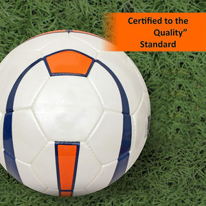 Ballon de football personnalisé de qualité supérieure en cuir PU, construction cousue, 32 panneaux, fabriqué au Pakistan, taille 5 - Product Image 5