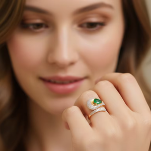 Anillo Vintage con Diseño de Serpiente Entrelazada y Diamantes para Cóctel, Boda, Fiesta, Regalo de Joyería para Ella - Product Image 3