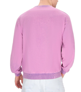 Sudadera con capucha extragrande para hombre, de mezcla de algodón estampada a color con logo frontal, ecológica y de tela gruesa. - Product Image 3