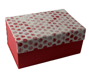 Boîte pliable en carton et papier coton de haute qualité, faite à la main, avec fermetures magnétiques, emballage cadeau pour les fêtes - Product Image 1