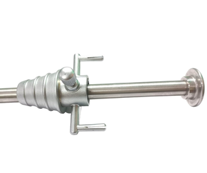 Laparoscopic Hassan Trocar Cannula 10mm X 19.5mm Reusable Stainless Steel Open Technique Surgical Access <b>Port</b> Instrument Set - Product Image 3