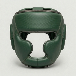 Protège-tête de boxe en cuir pour arts martiaux et MMA, service OEM, nouveau protège-tête de boxe tendance pour jeunes, haute qualité, personnalisé - Product Image 1