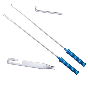 Grapas profesionales para nervios y vasos con punta fina, 25 cm de longitud útil, mango redondo, 35 cm de longitud total, herramienta quirúrgica – ZETOMEDPRO - Product Image 4