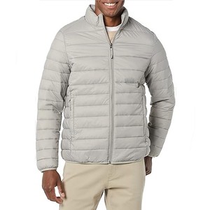Hot Sale Men's <b>Packable</b> Lightweight Water-Resistant Puffer <b>Jacket</b> Solid Zip up Outerwear Winter <b>Jacket</b> for Men - Product Image 1