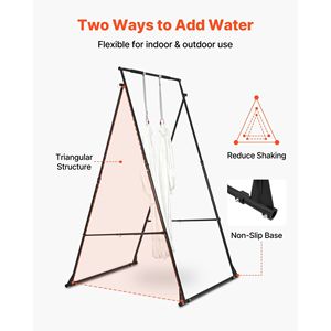 Supporto per Yoga Aereo con Struttura Triangolare in Seta, Capacità Massima 200 kg, Accessori e Strumenti di Supporto per Yoga Aereo - Product Image 4