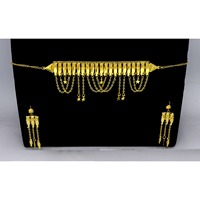 Collier Khannaki plaqué or africain, dernier design, spécial Ramadan et Eid, nouveau design, mode musulmane islamique pour femmes, nouveaux bijoux