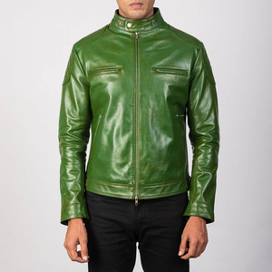 Veste en cuir de luxe pour homme 2026, haute qualité, cuir véritable, respirante, imperméable, design personnalisé, OEM - Product Image 5