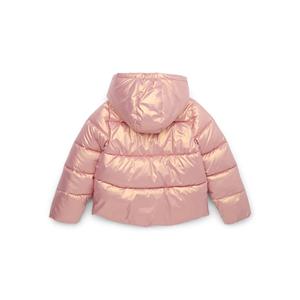 Veste matelassée à capuche avec fermeture éclair, coupe-vent, manteau d'hiver unisexe, décontracté, couleur unie, coupe régulière, longueur courte, polyester épais - Product Image 2
