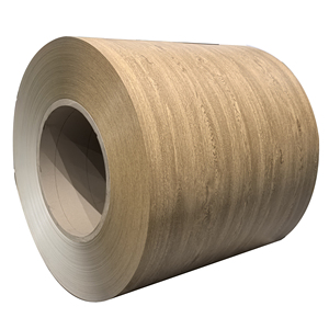 Lámina de Metal Prepintada con Acabado <span class=keywords><strong>Imitación</strong></span> <span class=keywords><strong>Madera</strong></span>, Grano de <span class=keywords><strong>Madera</strong></span>, PCM, VCM, Recubierta de Color para Puertas o Revestimientos de Paredes, Puerta de Garaje - Product Image 2