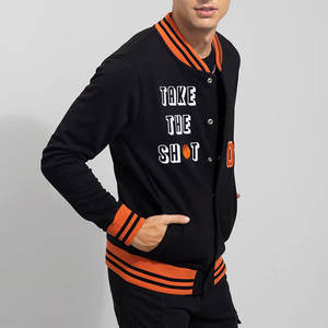 Chaqueta Varsity Personalizada con Estampado Puff, de Moda, Precio Económico, de Fábrica, la Más Vendida, Artículo Nuevo, Bordado - Product Image 5
