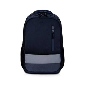 Unisex Nylon Backpack With Adjustable Strap Zipper Closure 20-<b>30L</b> Capacity Casual Daily Use Lightweight Design Solid Color - Product Image 2
