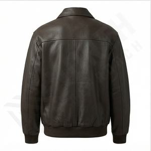 แจ็กเก็ตสตรีทแวร์หนังแท้ระบายอากาศได้ดีสำหรับฤดูหนาว - Product Image 3