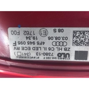 ไฟท้ายมือสอง A6 ด้านซ้าย รุ่น 4F5945095F - Product Image 5