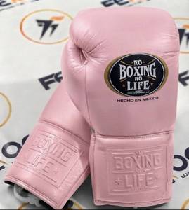 Guantes de Boxeo de Cuero Genuino Hechos a Mano de Alta Calidad para Entrenamiento de Adultos, Secado Rápido, con Cordones y Dedos Completos - Product Image 3