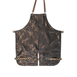 Tabliers de travail robustes en cuir, denim et toile pour hommes, avec poches à outils, pour barista, chef, restaurant, jardinage, barbecue et barbier - Product Image 4