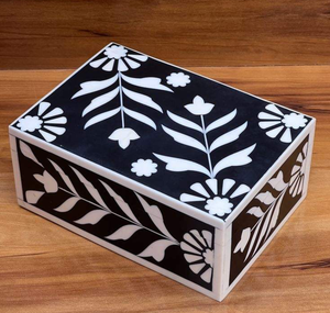 Customizable Oval Modern Square Bone Inlay <b>Boxes</b> Best-Selling Gift Package with Various Styles and Sizes for Jewelry - Product Image 3