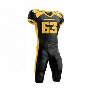 Uniformes de Fútbol Americano para Adultos con Diseño Personalizado de la Más Alta Calidad 2026, Jersey y Pantalones Cortos de Sarga con Estampado Digital - Product Image 5