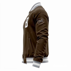 Men Winter 100% Cotton Canvas Bomber Varsity Jacket Breathable Eco Windproof Waterproof Heated Birlag Sports - Product Image 3