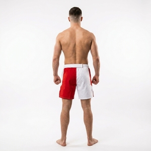 กางเกง MMA ดีไซน์ล่าสุด ทรงคลาสสิค สวมใส่สบาย ผลิตจากโพลีเอสเตอร์ 100% ระบายอากาศได้ดี แห้งเร็ว เหมาะสำหรับทุกเพศ ขายดีที่สุด สำหรับมืออาชีพในศิลปะการต่อสู้ - Product Image 2