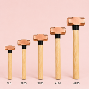 ค้อนตีทองแดง ด้ามไม้ ป้องกันการลื่น ทนทาน สำหรับงานอุตสาหกรรม งานซ่อมแซม DIY OEM พร้อมรับประกัน 3 ปี - Product Image 2
