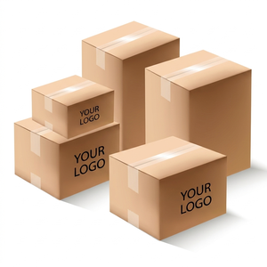 Tuck-Top <b>Flat</b>-<b>Packed</b> Paper <b>Boxes</b> Custom Printed Packaging for E-commerce Retail Shipping Gift Products and Wholesale Business Ne - Product Image 3