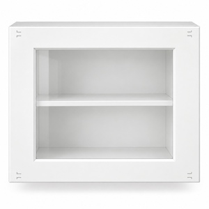Venta al por Mayor de Gabinetes de Pared con Puerta de Vidrio de 21 x 18 Pulgadas, Estilo Shaker Blanco, RTA, Fabricante OEM de Vietnam - Product Image 1