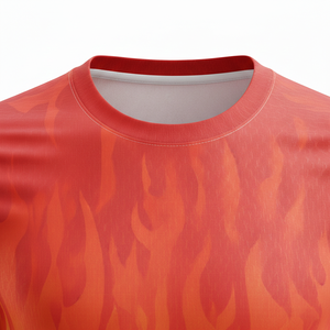 ชุดฟุตบอลแบบ unisex เสื้อและกางเกงขาสั้นสองชิ้น แห้งเร็ว ระบายอากาศได้ดี ชุดฝึกซ้อมกีฬา รับผลิตตามแบบ OEM - Product Image 4