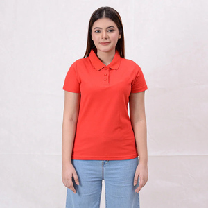 Nuevo Diseño de Moda, Camiseta Polo Blanca para Mujer, Camiseta Polo de Manga Corta, Camiseta Polo de Alta Calidad para Mujer - Product Image 5