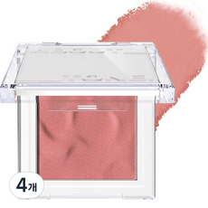 Abouttone 4.3g Fluffy Wear Blusher 04 Charming Rose, Fard in Polvere Pressata Opaca ad Alta Pigmentazione per Tonalità di Pelle Media, Confezione da 4 Pezzi - Product Image 1