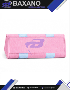 Bolso Tote de Yute Resistente al Agua con Cremallera y Letras Griegas Elegantes para Miembros de la Hermandad Gamma Phi Delta GPD - Product Image 3