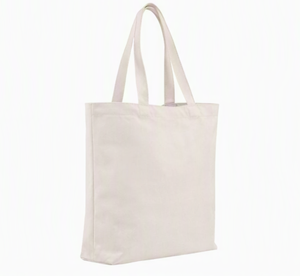 Paquete de 5 Bolsas de Lona Mediana de Algodón Natural, Bolsas de Hombro Reutilizables para Compras y Supermercado - Product Image 6