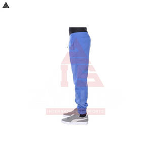 กางเกงลำลองผ้าฝ้ายคอตตอนแบบสั่งตัดพิเศษทรงหลวมสำหรับผู้ชาย Asaali กางเกงโอเวอร์ไซส์ผ้าฝ้ายเฟรนช์เทอร์รี่ 100% กางเกงขายาวผู้ชาย - Product Image 3