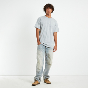 High Quality 100% Cotton Men's Oversized Heavyweight <b>T</b>-<b>Shirts</b> with Custom Logo Blank Design 220g Fabric Breathable Eco-Friendly - Product Image 4