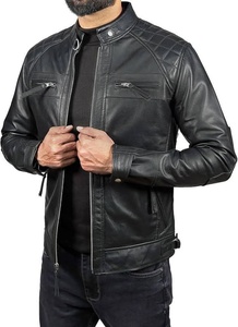 Veste en cuir de haute qualité, très élégante et stylée - Product Image 4