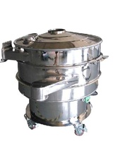 Máquina de Cribado Vibratoria Ultrasónica de Alta Frecuencia Motorizada Runnest, Construcción de Acero Inoxidable para Alimentos y Líquidos