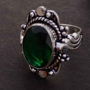 Beautiful Green Tourmaline <b>Ring</b> 925 Sterling Silver Handmade Jewelry Gift For Women Birthday Luxury Elegant Style - Product Image 6