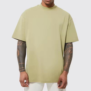 เสื้อยืดโอเวอร์ไซส์สไตล์รัฟฟ์สำหรับผู้ชาย วินเทจ สตรีทแวร์ ผ้าฝ้ายเนื้อหนา แฟชั่นโอเวอร์ไซส์ ระบายอากาศได้ดี ทนทาน สวมใส่สบาย - Product Image 2