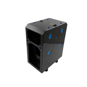 HPEDM compatibel met Lang 47548 Quick Point Plate D96 Combi Twin Base voor 5-assige zelfcentrerende bankschroef HE-SMT96 - Product Image 1